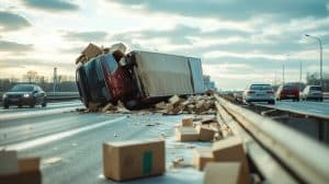 Who is Liable if You’re Hit by Cargo Falling Off a Truck?
